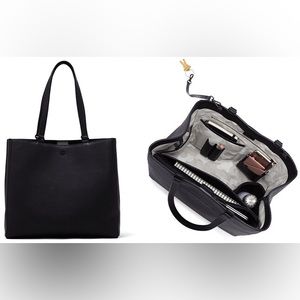 Medium Dagne Dover Allyn Tote Bag - Black